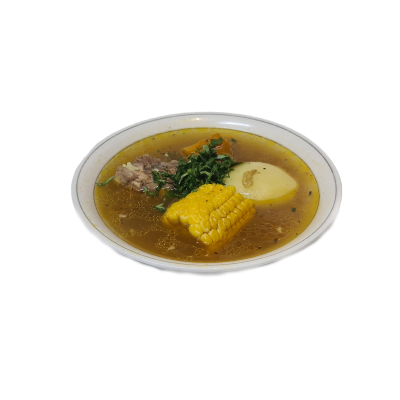 Cazuela de Vacuno + Ensalada + Pan Amasado
