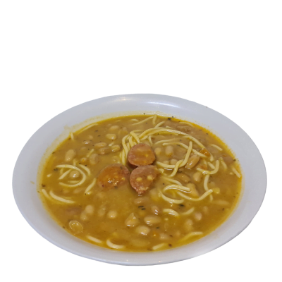 Porotos con rienda + Ensalada + Pan Amasado